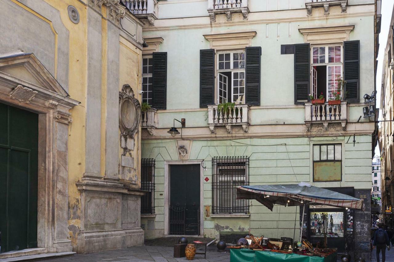 Wood And Stone Apartment In The Historical Center Cenova Dış mekan fotoğraf